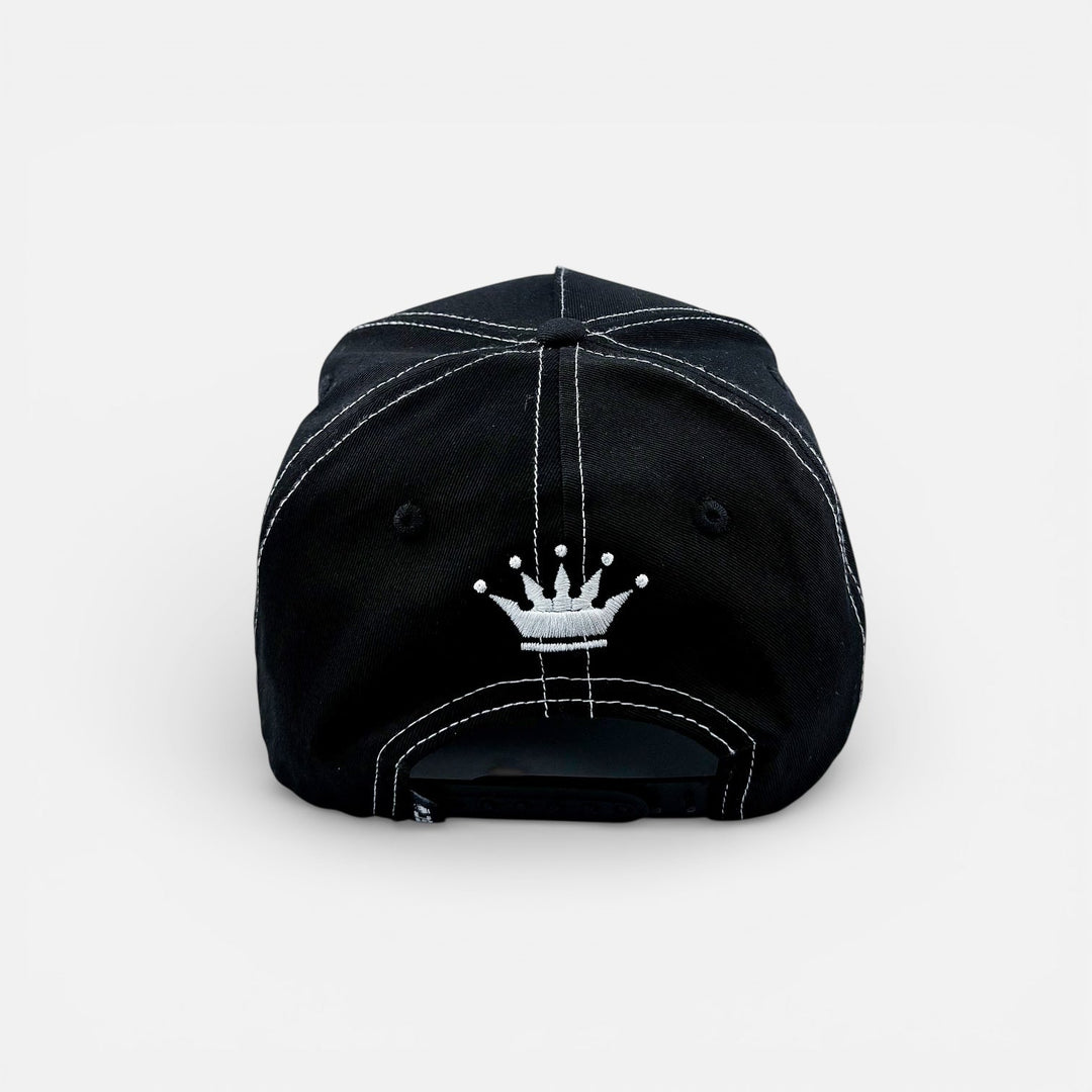 BLACK GC BASEBALL CAP - GRVTY CLUB.