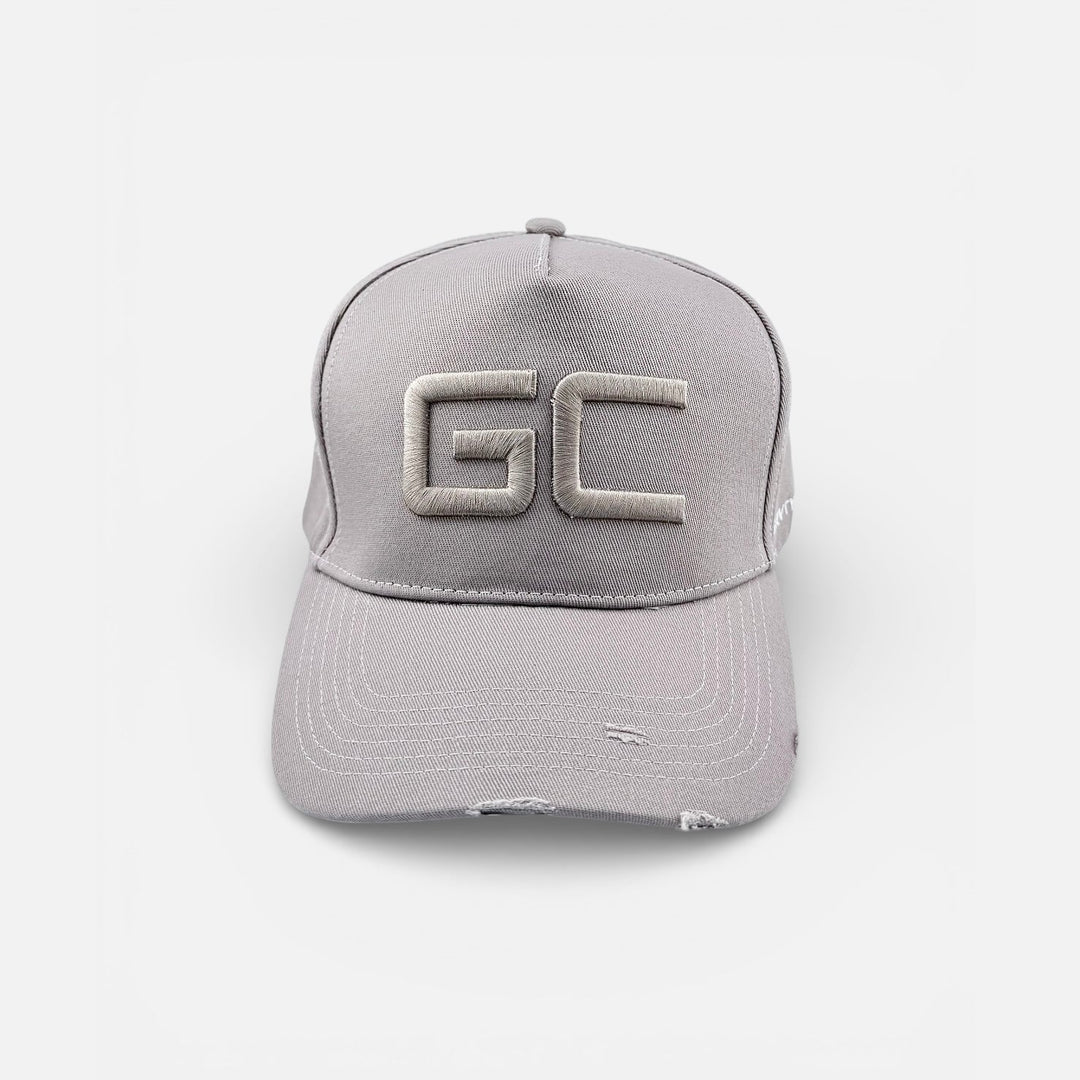GREY GC BASEBALL CAP - GRVTY CLUB.