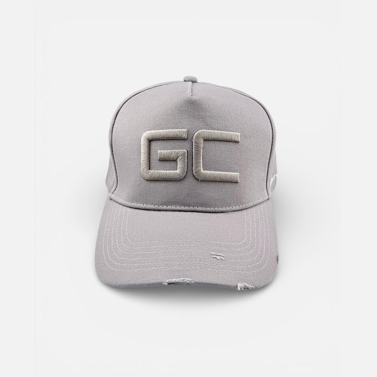 GREY GC BASEBALL CAP - GRVTY CLUB.