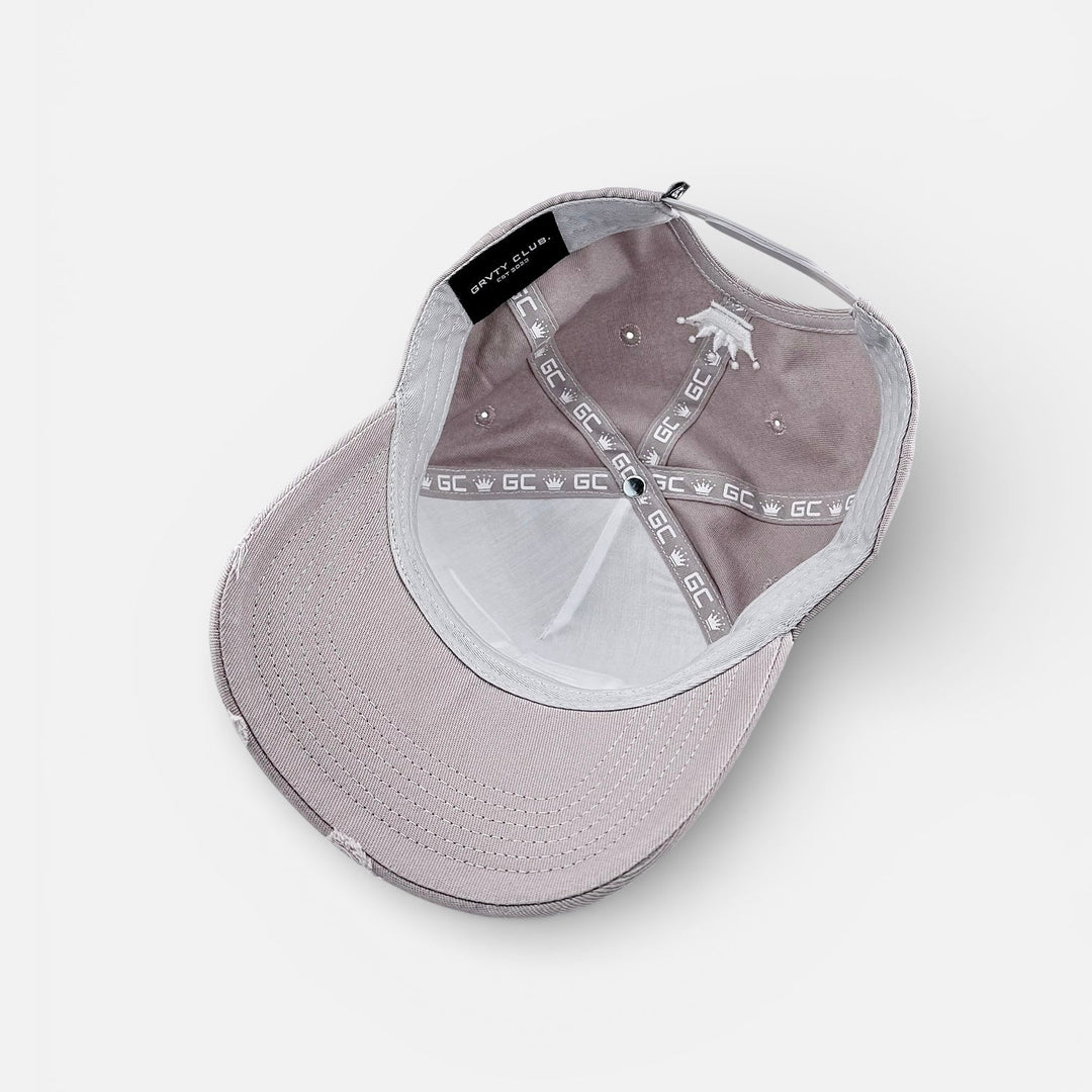 GREY GC BASEBALL CAP - GRVTY CLUB.