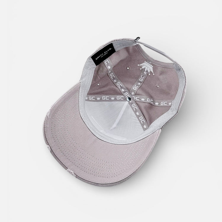 GREY GC BASEBALL CAP - GRVTY CLUB.