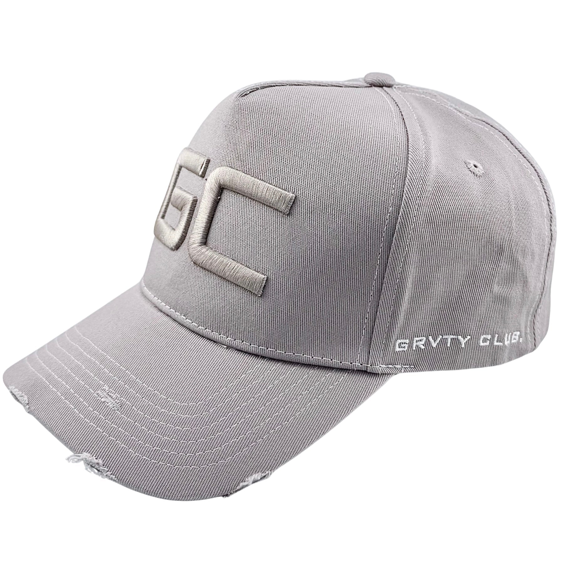 GREY GC BASEBALL CAP - GRVTY CLUB.