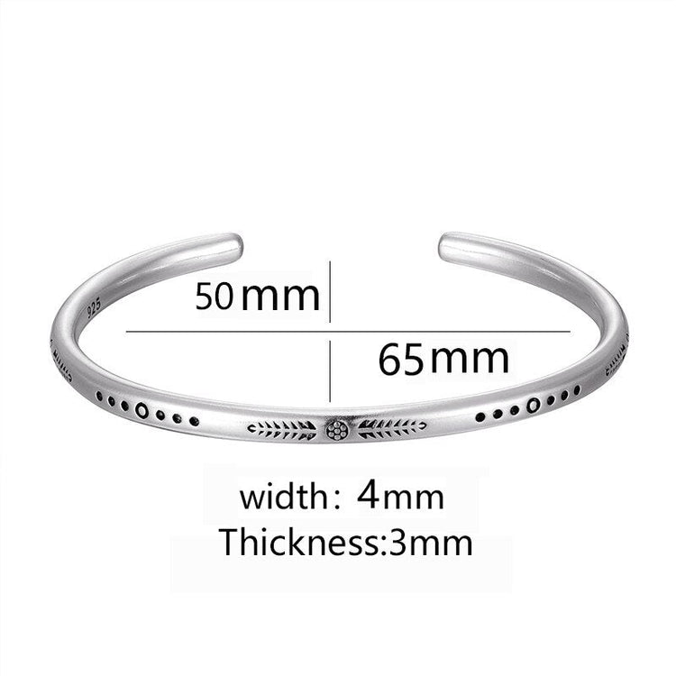 Textured Sterling Silver Bangle Collection - GRVTYCLUB